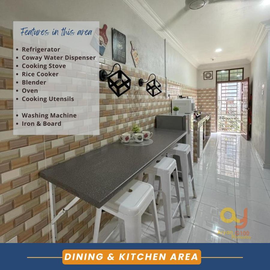 Aryan G100 Homestay Kampung Kuala Besut Kültér fotó